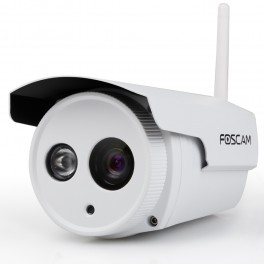 Foscam FI9803P - Cámara de vigilancia IP 1,0Mpx Exterior Wifi, color blanco